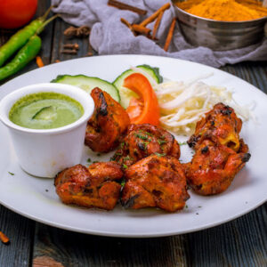 GARLIC CHICKEN TIKKA (4 Pcs.]