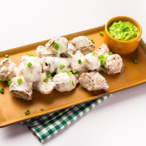 MALAI SOYA CHAAP SIZZLER