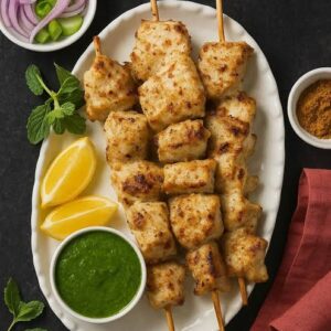 MALAI CHICKEN TIKKA SIZZLER