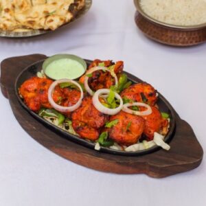 GARLIC CHICKEN TIKKA SIZZLER