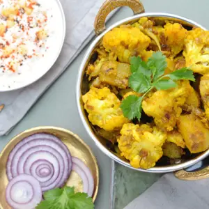 ALOO GOBHI ADRAKI