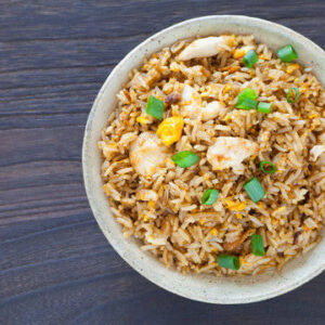 Riz Frit aux ufs / Gebakken Rijst met Ei / Egg Fried Rice