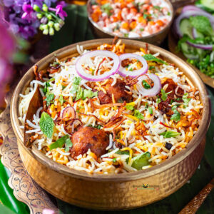 Biryani aux Légumes / Groente Biryani / Vegetable Biryani
